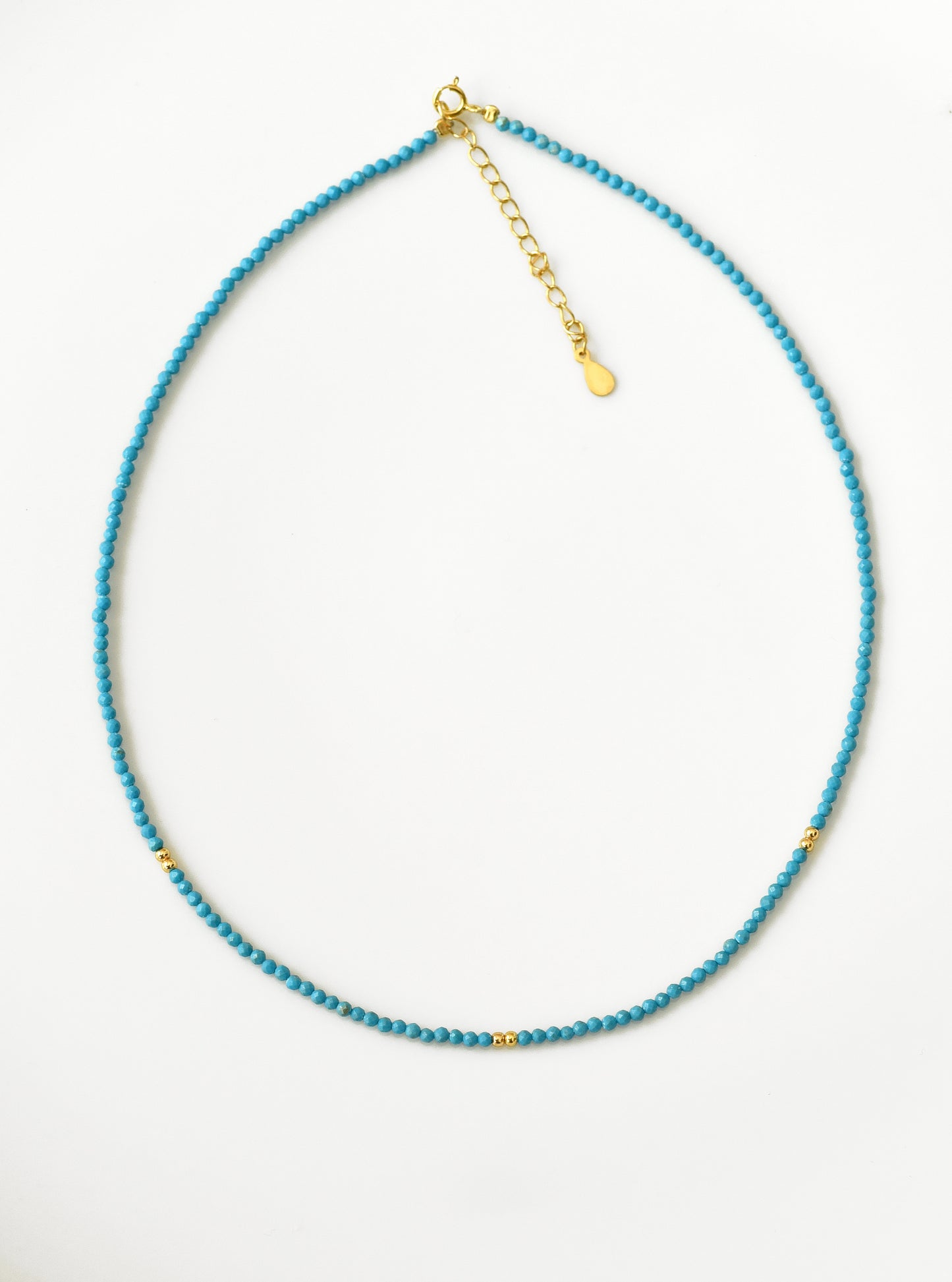 Wire Beaded Gemstones Neckalce