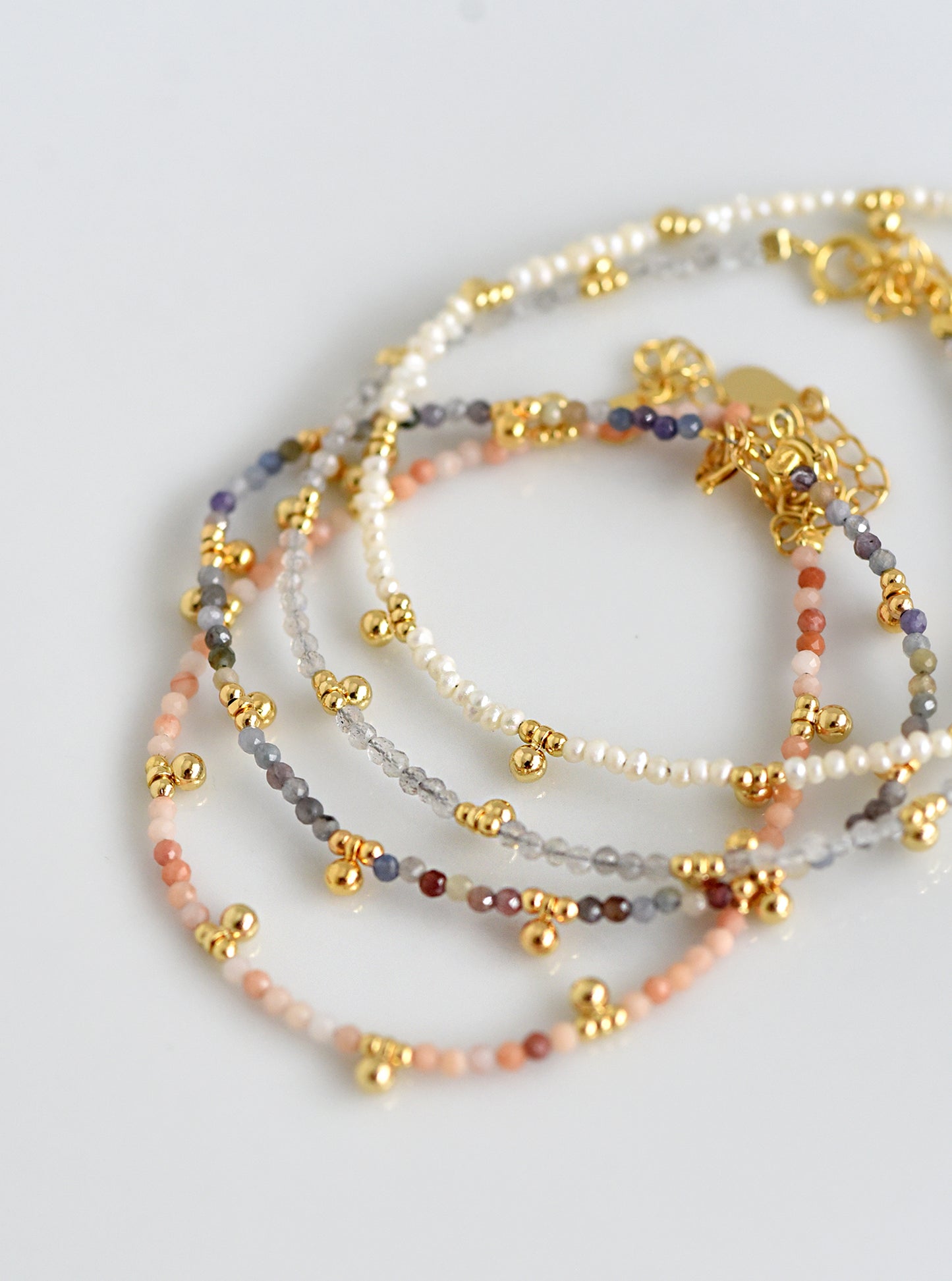 Dangling Gemstone Bracelet