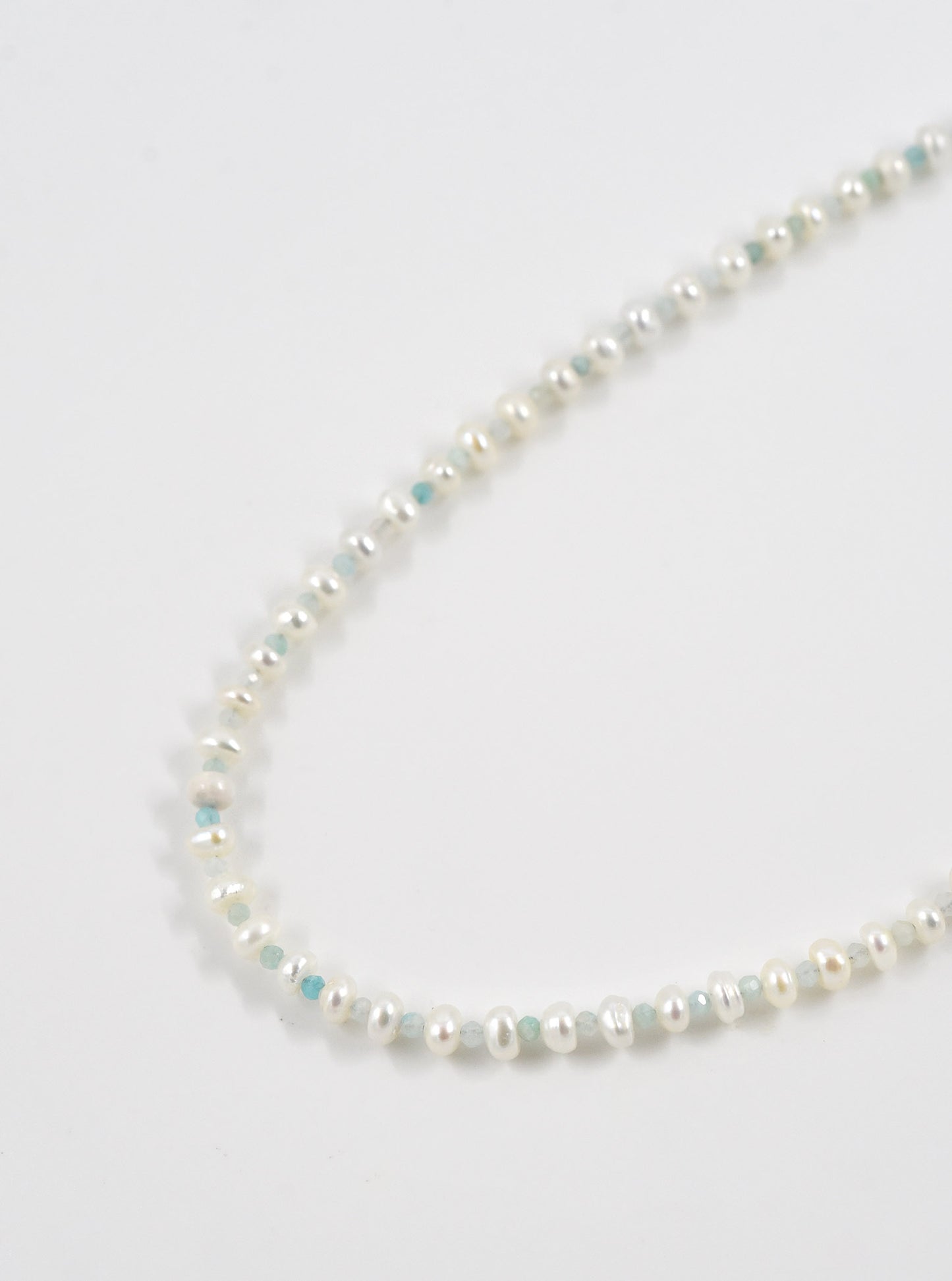 Pearl with Beaded Gemstones