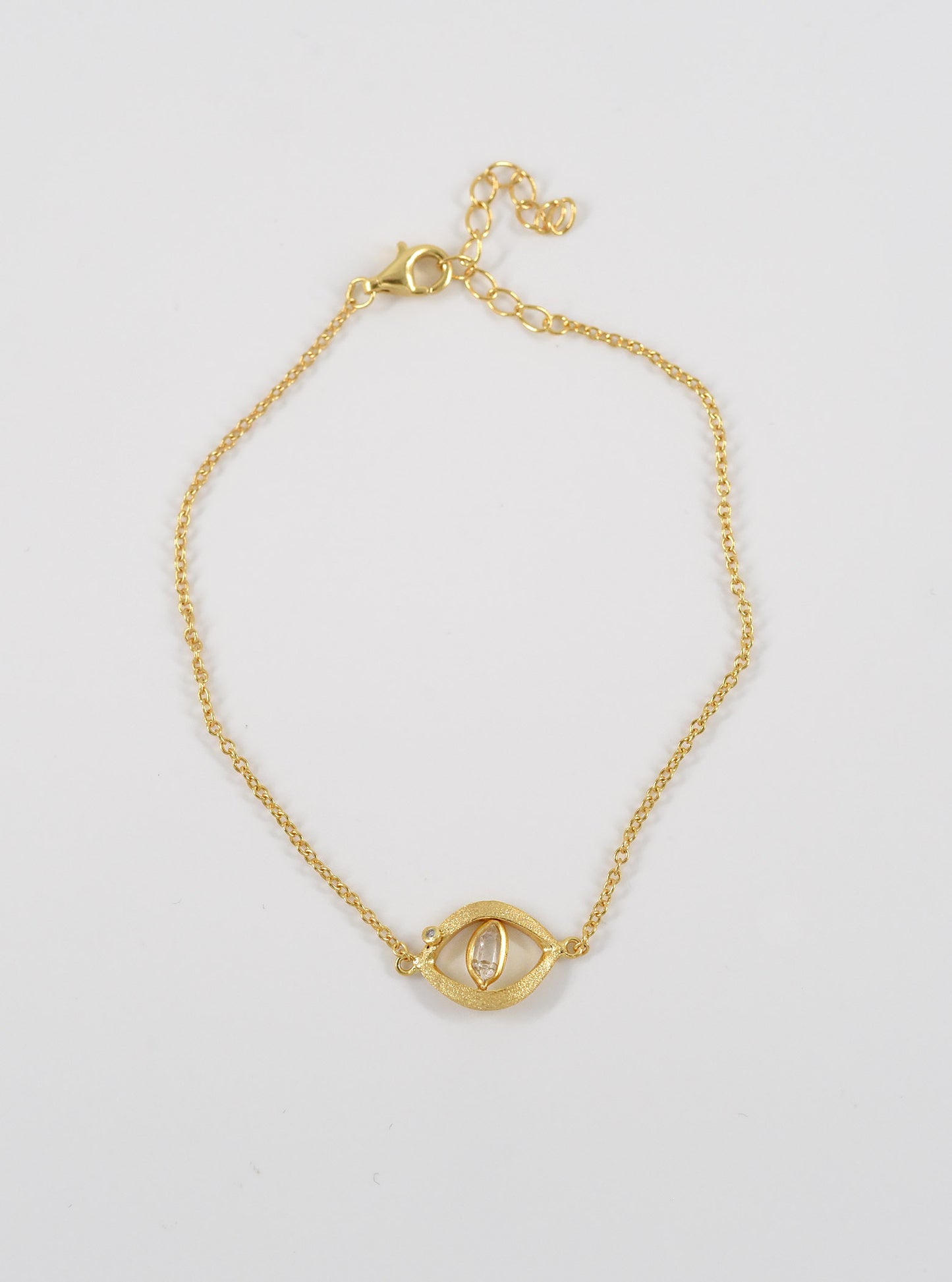 Inner Wisdom Herkimer Eye Bracelect