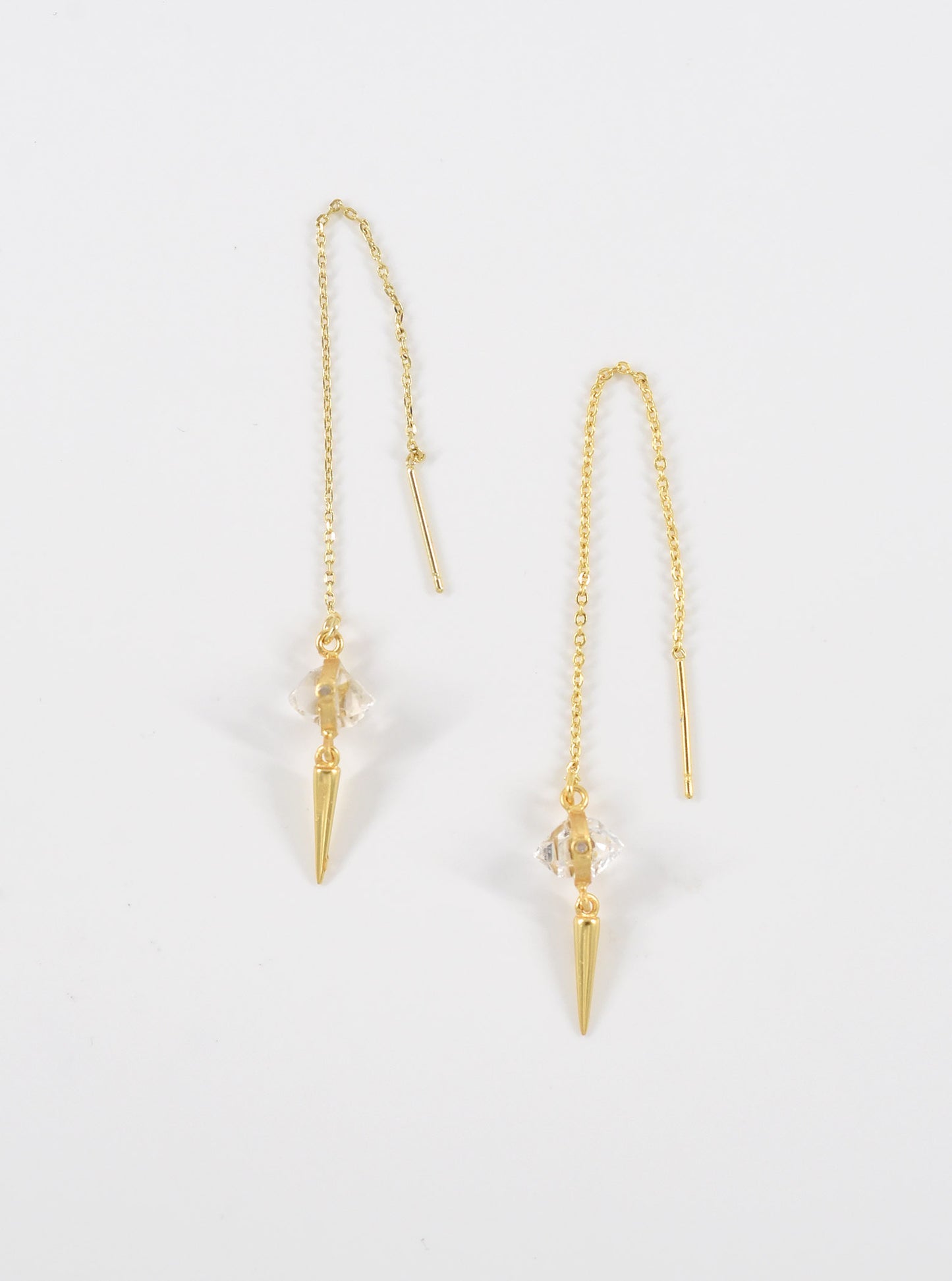 Herkimer Diamond Dazzle Drop Earrings