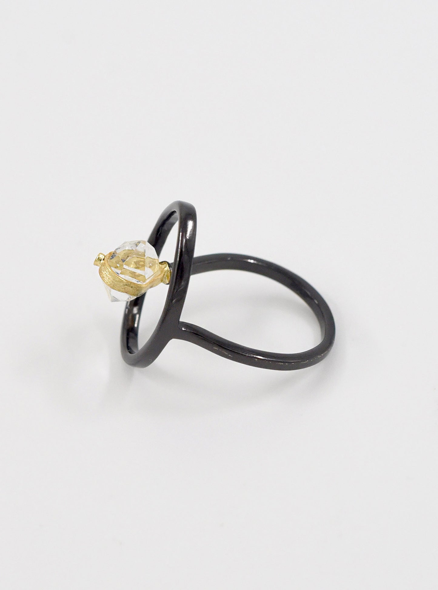 FlexiGlam Herkimer Diamond Ring