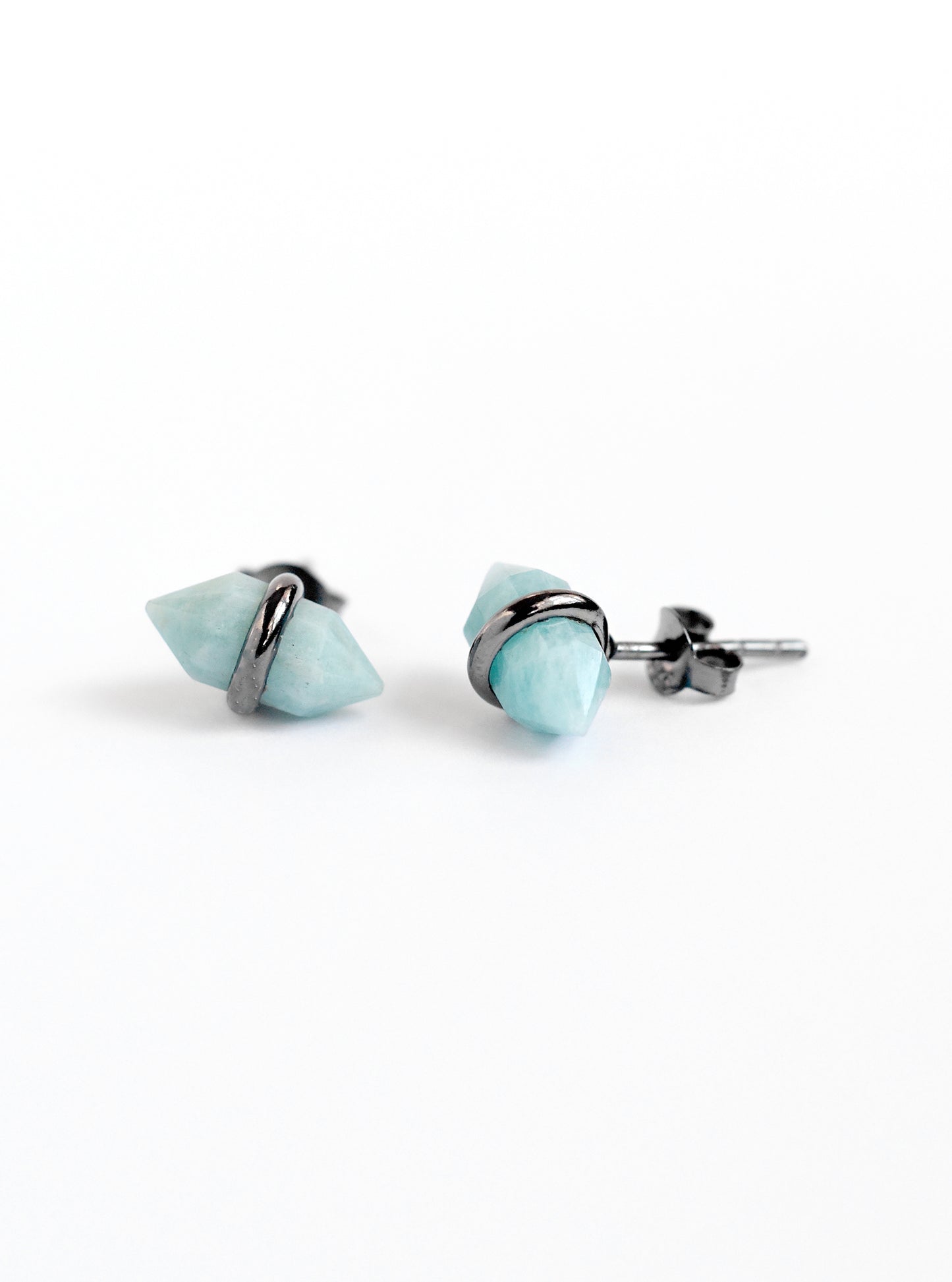 Mini Gemstone Stud Earrings