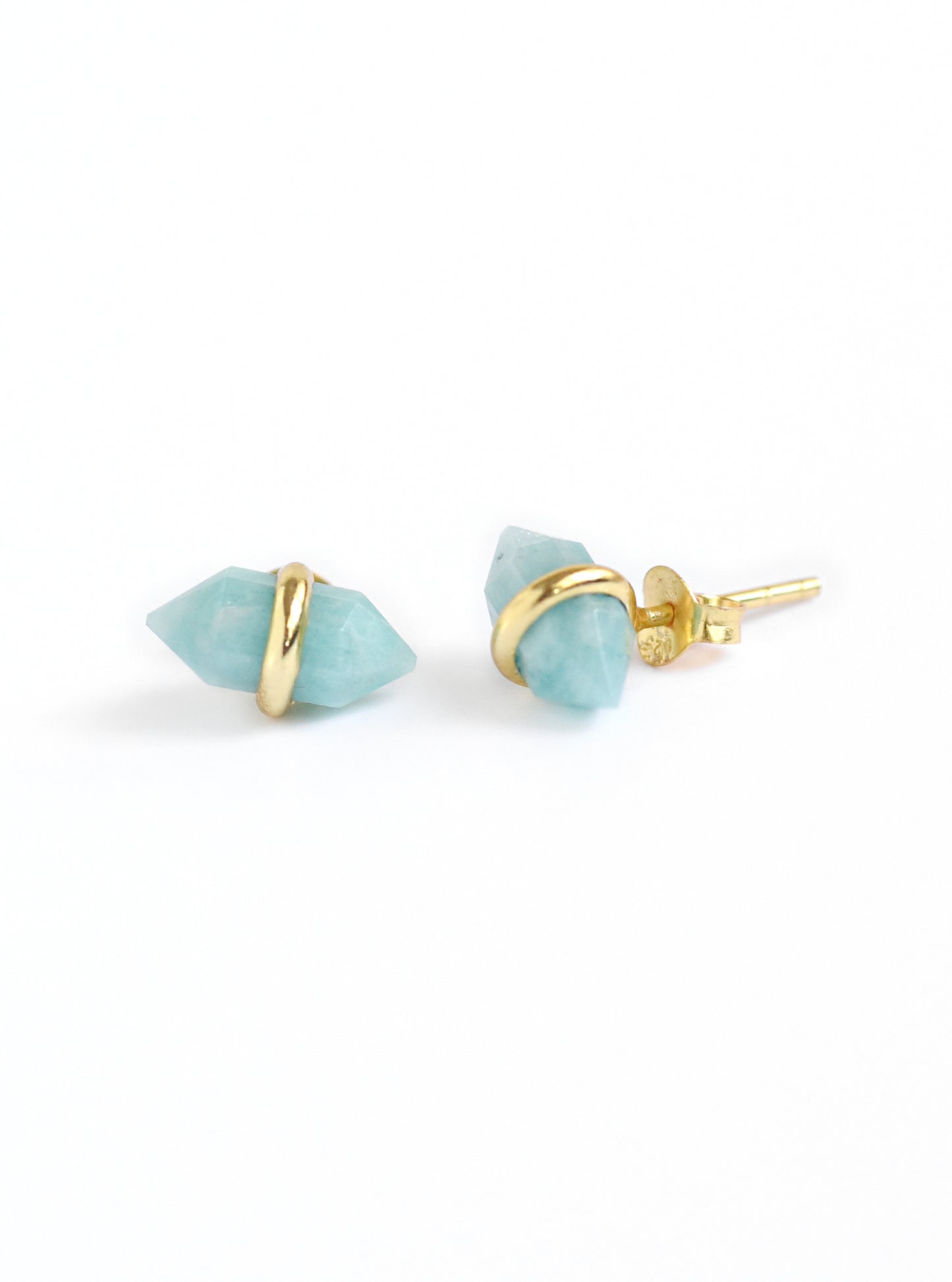 Mini Gemstone Stud Earrings