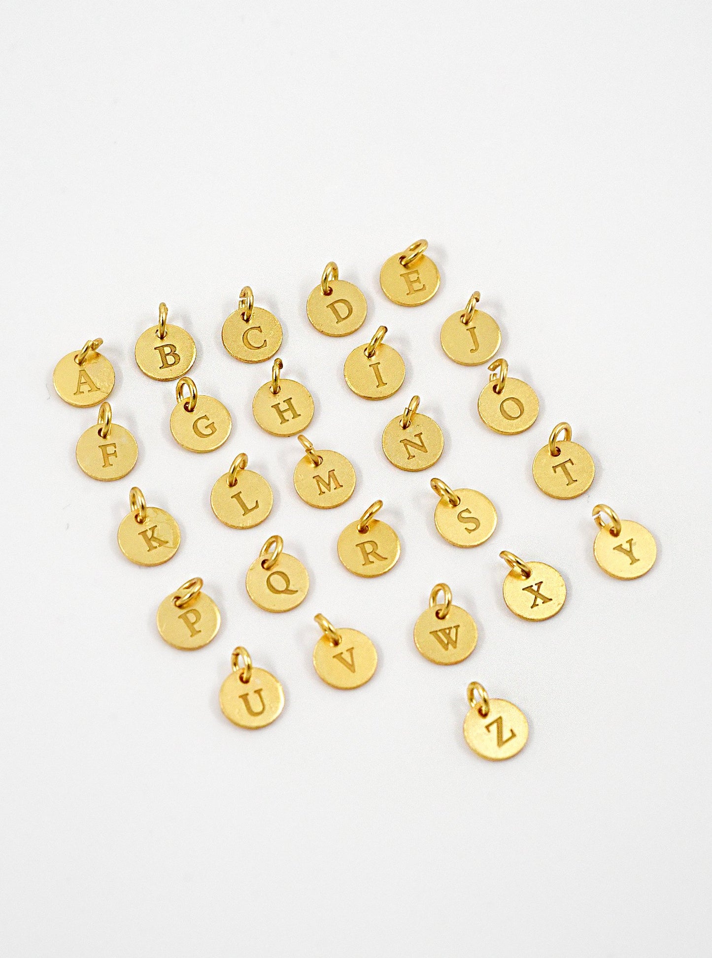 Initial Mini Teardrop Gemstone Necklace
