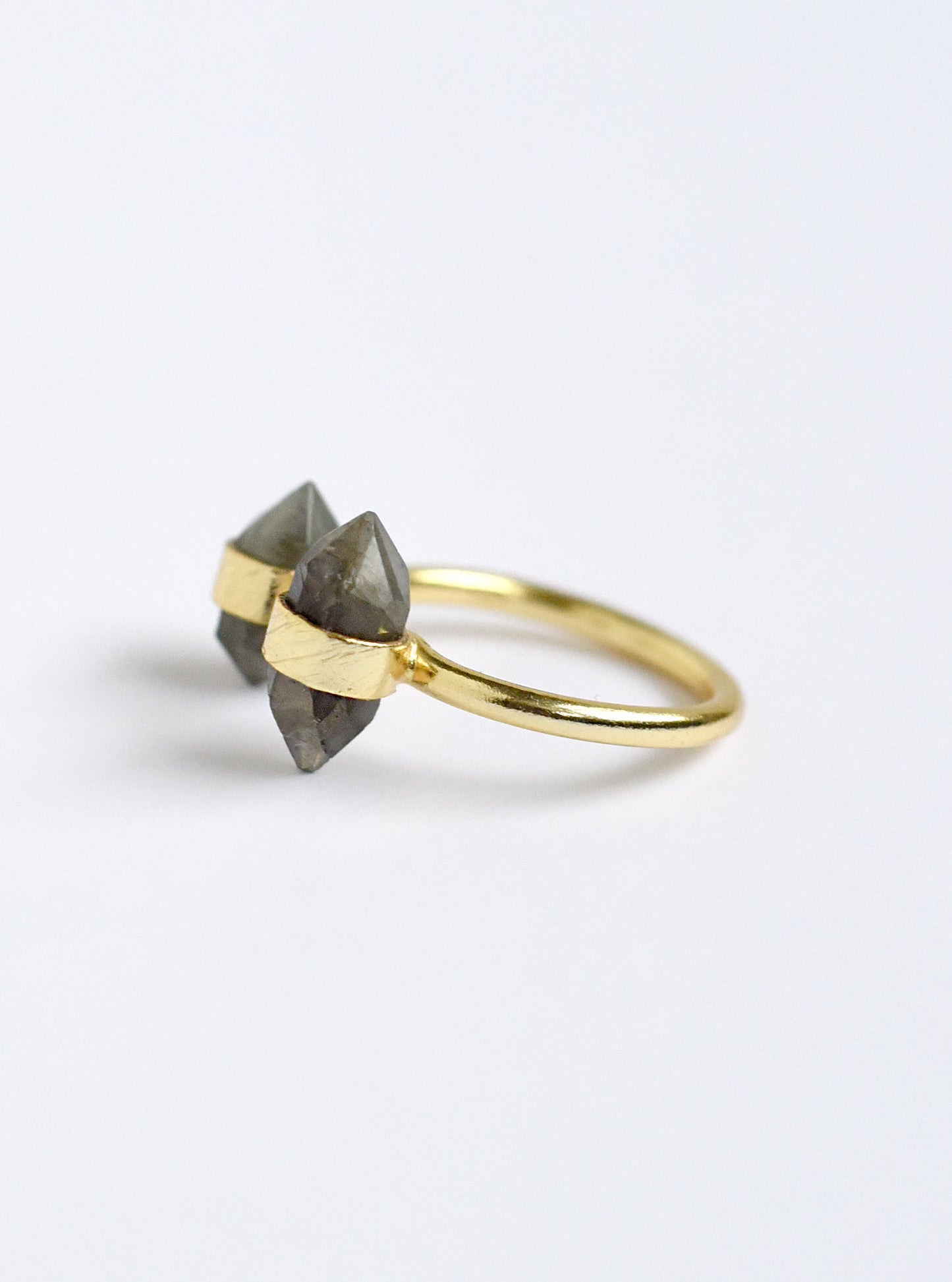 Double Gemstone Ring
