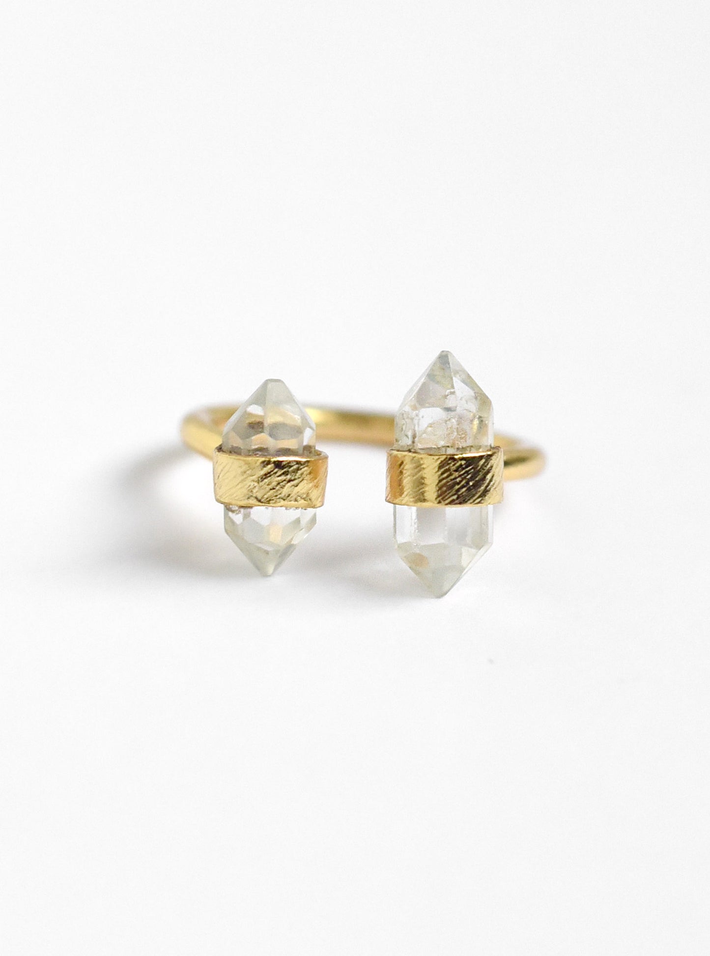 Double Gemstone Ring