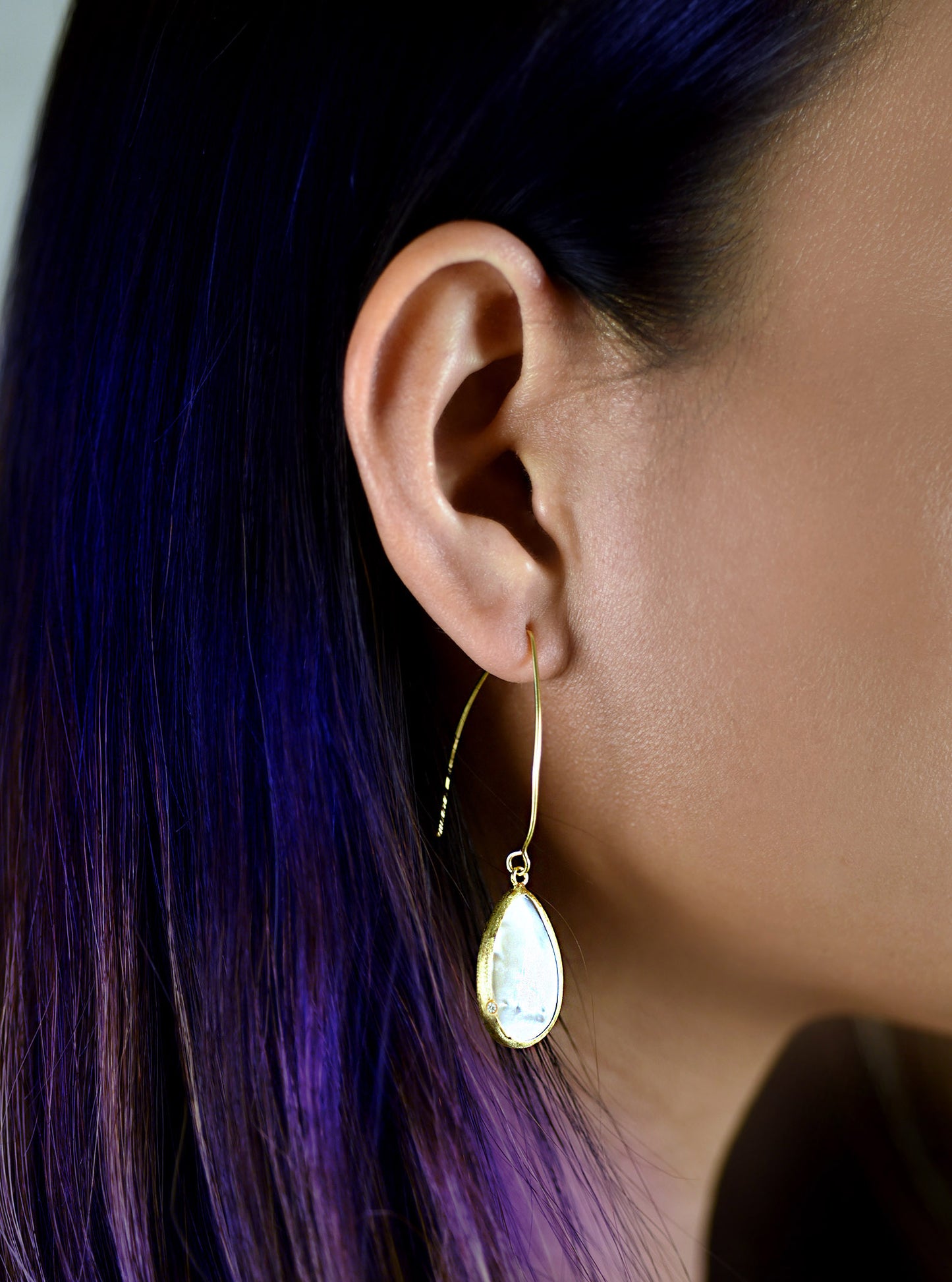 Shelly Teardrop Dangle Earrings