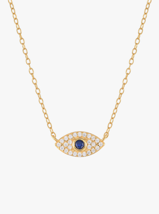God Eye Cz Necklace