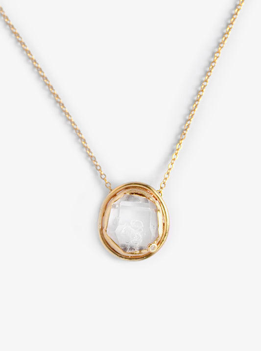 Herkimer Quartz Necklace
