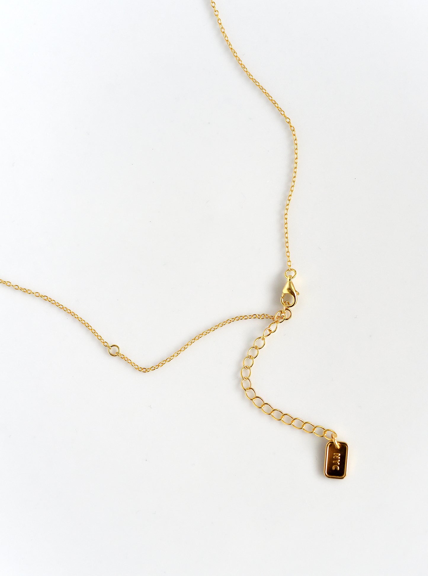 Handmade Curved Bar with Tourmaline Necklace
