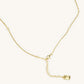 Moon Herkimer Diamond Necklace