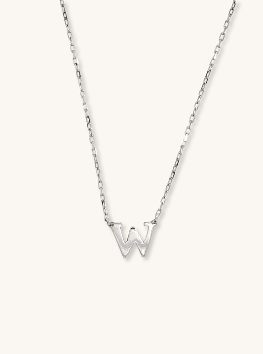 18k Gold Initial Necklace