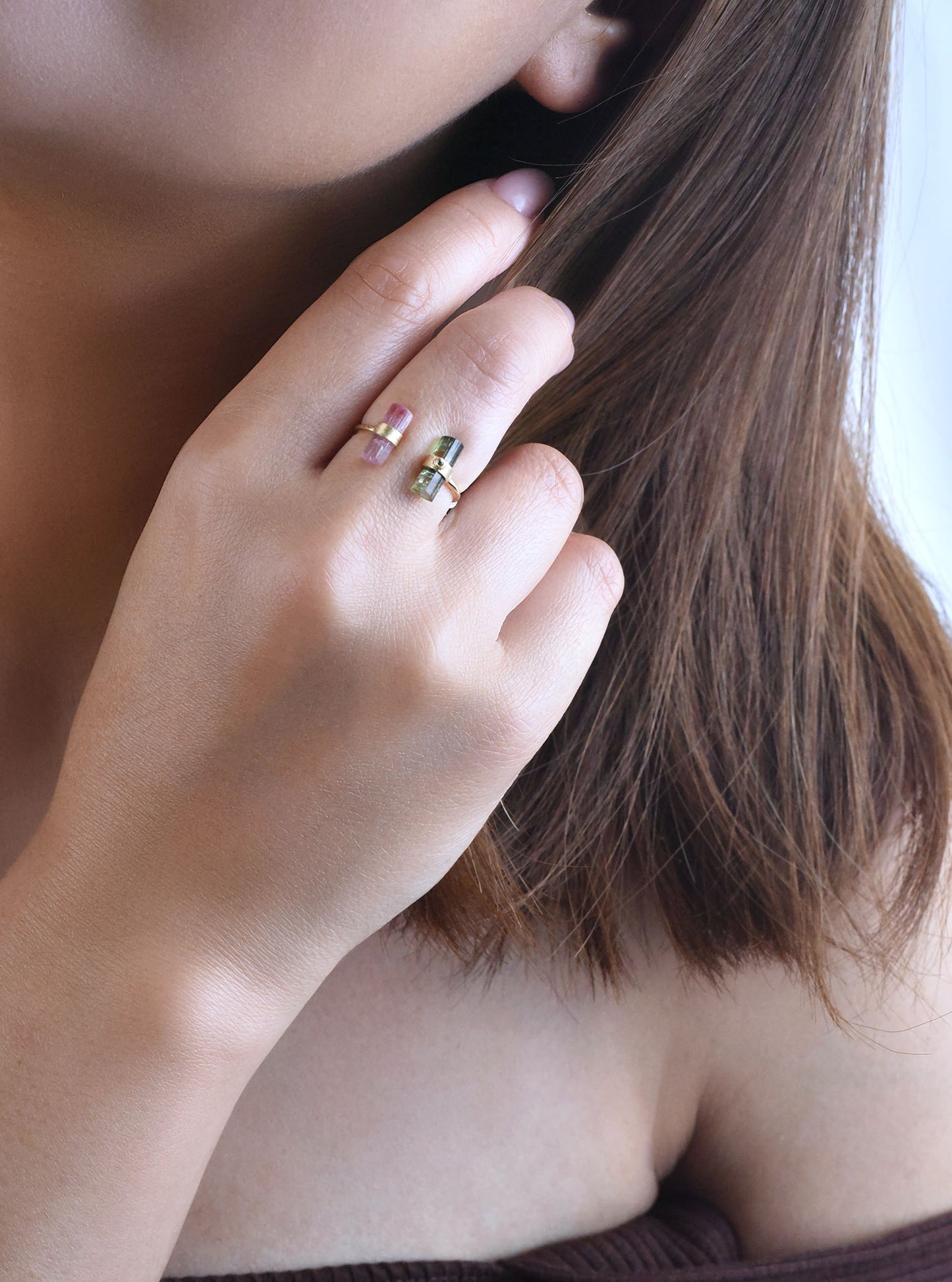 Aurora Tourmaline Ring