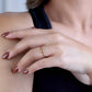 Teardrop Lumière Diamond Ring