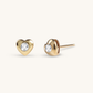 Eternal Heart Diamond Studs