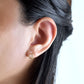 Celeste Diamond Slice Earrings