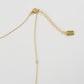 Natural Gemstone Kidney Shaped Necklace