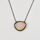 Natural Gemstone Kidney Shaped Necklace