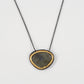 Natural Gemstone Kidney Shaped Necklace