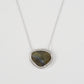 Natural Gemstone Kidney Shaped Necklace