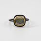 Handcrafted Gemstone Ring with Diamond