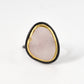 The Golden Kidney Ring with Diamond