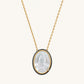 Lady Guadalupe MOP With Diamond Necklce