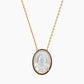 Lady Guadalupe MOP With Diamond Necklce