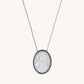 Lady Guadalupe MOP With Diamond Necklce