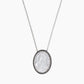 Lady Guadalupe MOP With Diamond Necklce