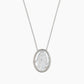 Lady Guadalupe MOP With Diamond Necklce