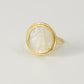 Virgin Mary Craved
Mother of Pearl Ring