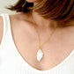 Gold Filled Freeform Baroque Pearl Necklace