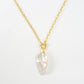 Gold Filled Freeform Baroque Pearl Necklace