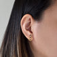 Tourmaline with Diamond Halo Earrings