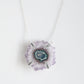 Amethyst Stalactite Flower Necklace