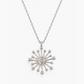 Herkimer Diamond Starburst Necklace with Diamond