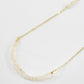 Opal Beaded Bar Necklace