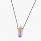 Tourmaline Point with Diamond Necklace