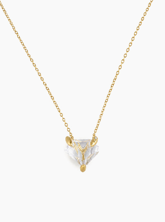 Raw Herkimer Diamond Necklace
