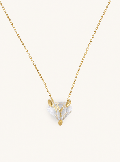 Raw Herkimer Diamond Necklace