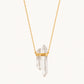 Double Himalayan Quartz Necklace
