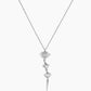 Triple Herkimer Diamond Necklace