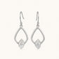 Herkimer Diamond Lantern Drop Earrings