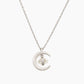 Moon Herkimer Diamond Necklace