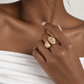 Twin Herkimer Diamond Ring