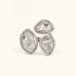 Triple Herkimer Diamond Statement Ring