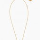 Oval Druzy Necklace With Diamond