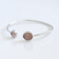 Shining Druzy Double Bangle